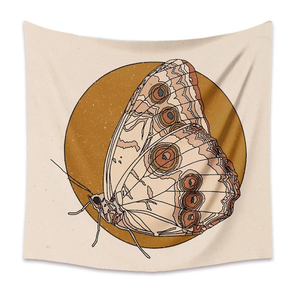Wekity Gobeläng Estetisk Konst Hembakgrund Tyg Dekor Present Mandala Bohemisk Gobeläng Lämplig för Vardagsrum Sovrumsdekor 27 29 x 38 tum