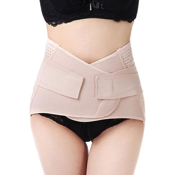 M- Elastiskt postpartum bälte justerbart postpartum bälte gravidbälte midjestöd bälte bantning bälte bantning midja