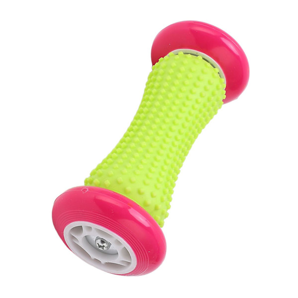 Fotmassage Rulle Manuell Massager för Plantar Fasciit Trigger Punkt Terapi Smärtlindring Rosa