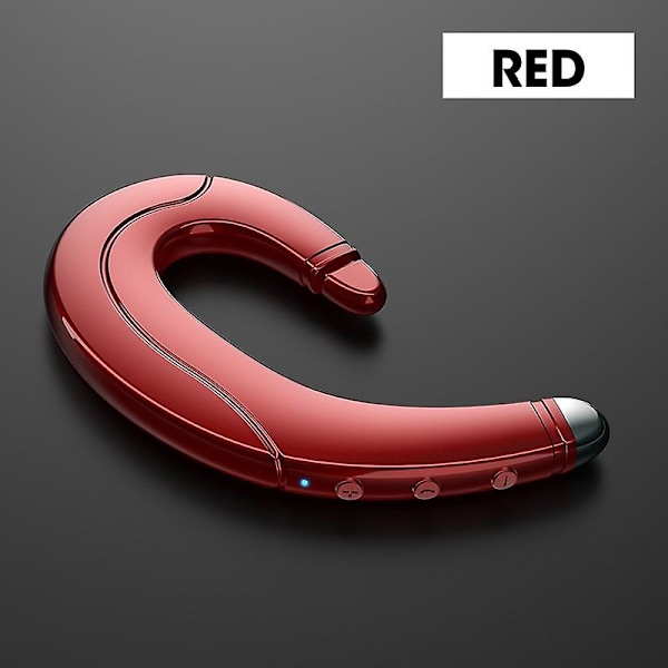 Mini enkel öra smärtfri öronkrok affärs Bluetooth 5.0 hörlurar lång standby brusreducerande Hifi Stereo Hd samtal musik hörlurar vattentät svettpr