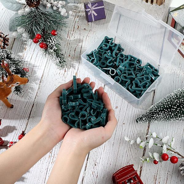 Vanntett Utendørs Julerenne Haken Klipp Juleleke Klipp (svart 120)