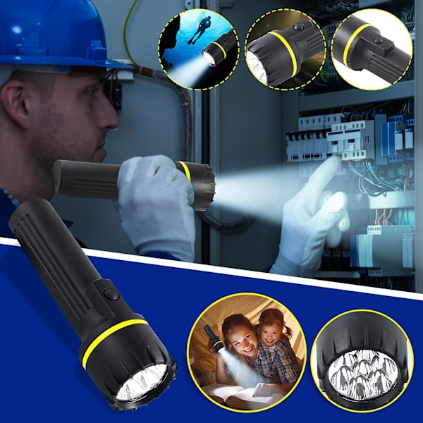 Ficklampa LED ficklampa (E)
