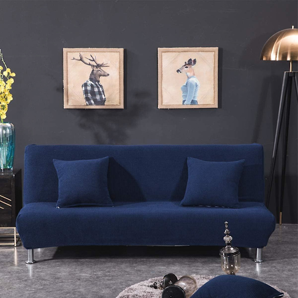 Sofaovertræk uden armlæn strækovertræk til sovesofa