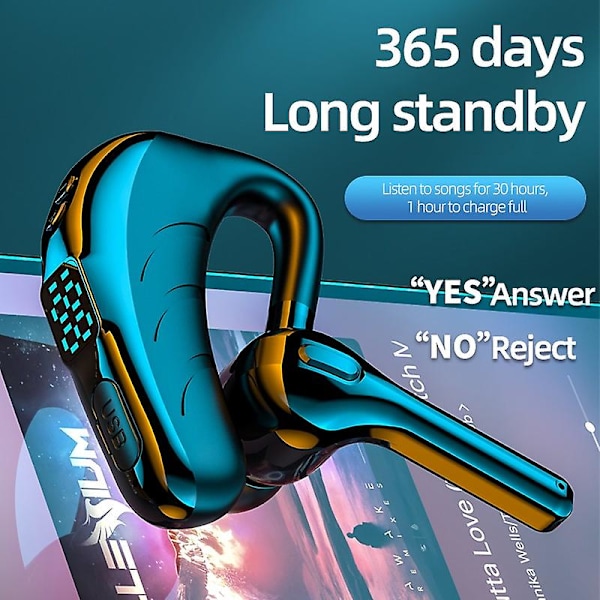 Tws Langattomat Bluetooth5.1 Kuulokkeet 9d Stereo Business Bluetooth Kuulokkeet Vedenpitävät Urheilukuulokkeet Langattomat Kuulokkeet Kosketusohjaus Melunvaimennus Kuulokkeet