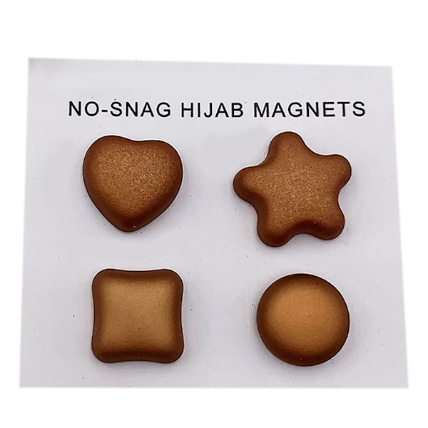 Hålfria magnetiska stift i metall, muslimskt spänne, sjalbrosch, multifunktionell sjal-knapp (6)