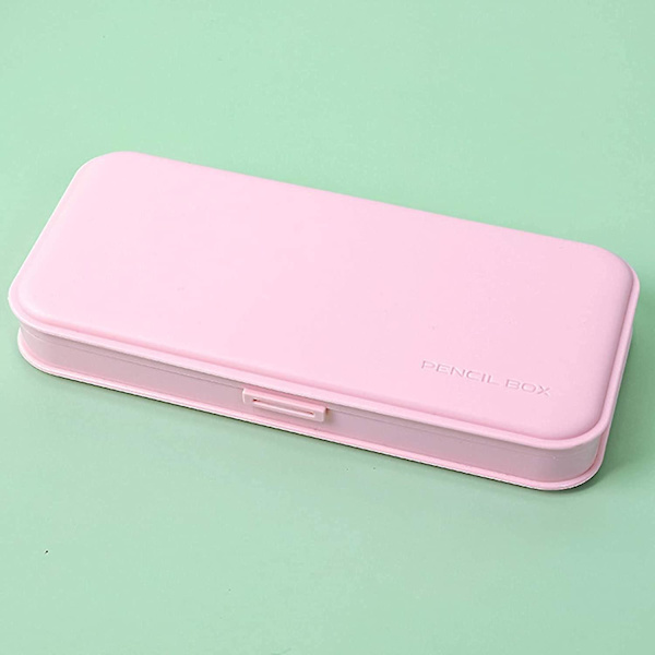 Multifunktionel blyantsæske Toshine Kreativ Plast Etui Stationery Box Blyanter Penne Bor Bits Kosmetik Pensler Værktøj Opbevaringsboks