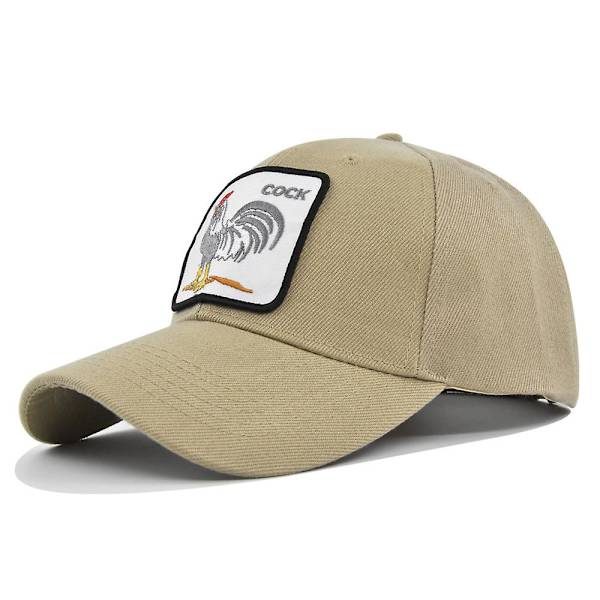 Tre-dimensionelt broderi baseball cap hane broderi cap skygge baseball cap trucker hat