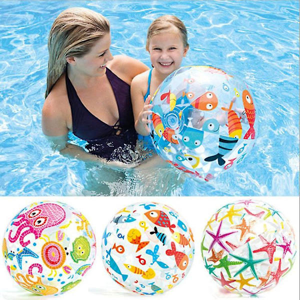 3 st strandboll leksak uppblåsbar boll sommar utomhusaktivitet