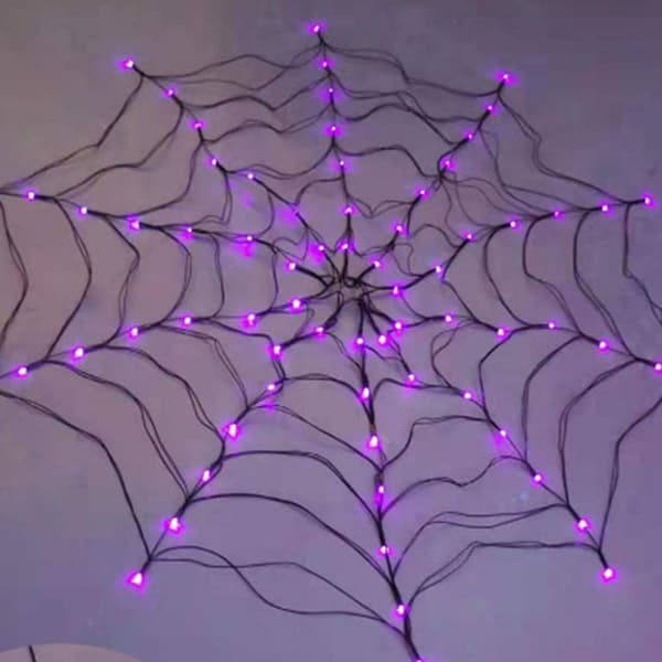 Utomhus solcellslingor - 60 st LED 1M x 1M solcellslingor för uteplats bröllop väggdekor