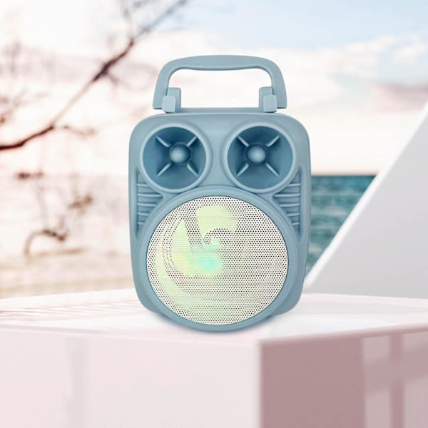 Trådlös Bluetooth-högtalare för utomhusbruk, K-ljudvolym, hem, utomhus, mobiltelefonkort, subwoofer, bärbar högtalare, radio/USB/TF