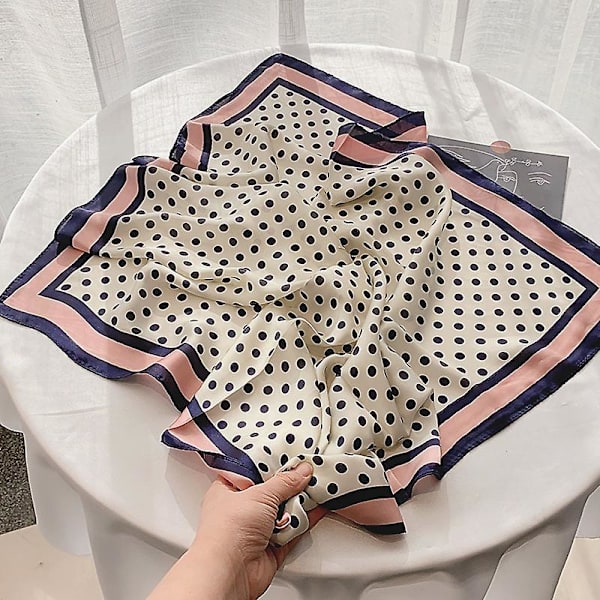 Kvinners silkeskjerf imitert silke profesjonelt skjerf 27,6''*27,6''