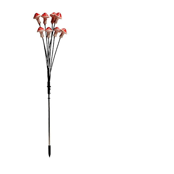 Solcellelamper Have Solcelle Multilamper Plug-in-lamper GAO242704（Fri Størrelse，Rød）