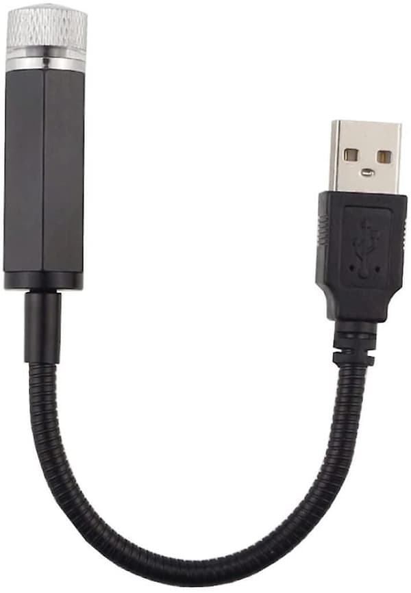 Natlys Projektor Stjernelampe Stjerne Nat LED USB-drevet Romantisk Lilla Blå