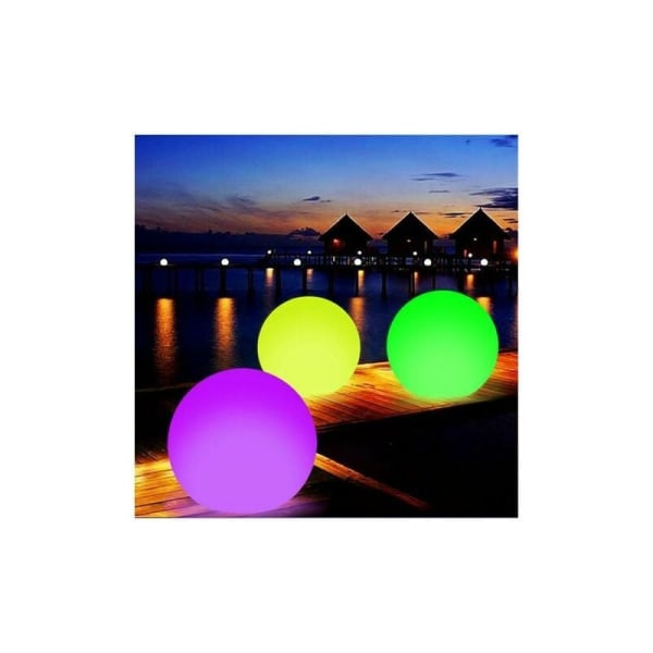 Vandtæt LED Solar Ball Natlys Udendørs Farve Skiftende Solar Lampe Flydende Ball Light Pool Party Decor