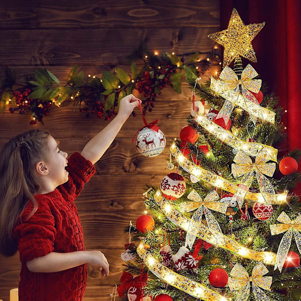 10m100 LED-slinga julbelysning