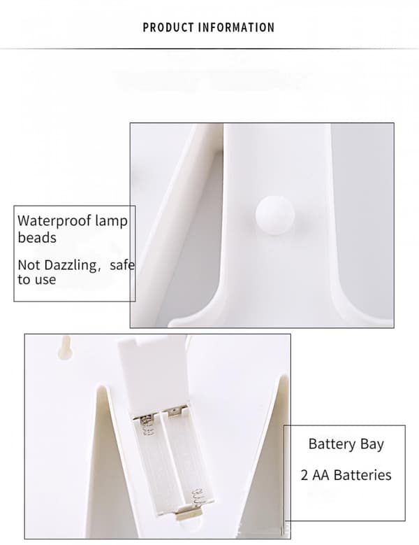 LED-lys nummer bogstavskilt til natlys bryllup