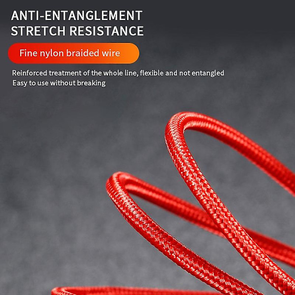 90 graders hurtigopladning USB-opladerkabel opladerkabel opladningskabel til iPhone datakabel type C-kabel mikro kabel lynkabel A