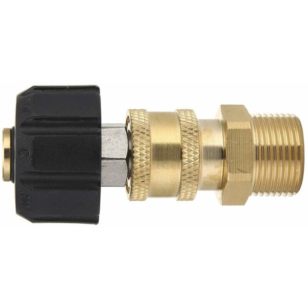 M22 højtryksrenser adapter sæt 14mm til 1/4" Quick Connect Kit Dksfjkl