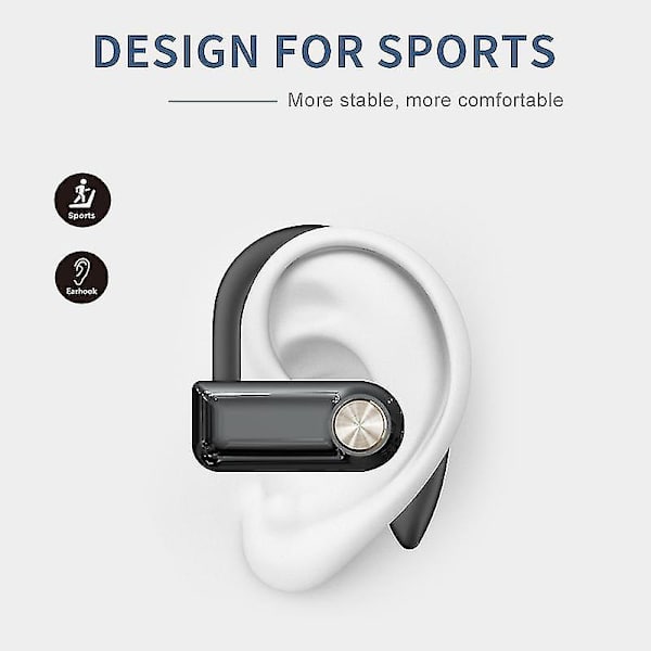 Bluetooth-øretelefoner (sorte)