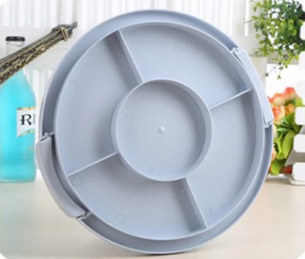 Rund kakebeholder med hette Frisk kakebeholder Frisk kakeklokke Kakeform Kakeboks Plastkake