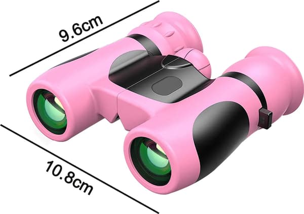 Kikare barnleksaker utomhusleksaker minikikare barnleksaker barn flickor pojkar present julklappar (rosa)