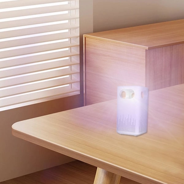 Lila Luftrenare Usb Bärbar Luftrenare Kontor Skrivbord Dammsugare Bilfilter Hushållsrenare