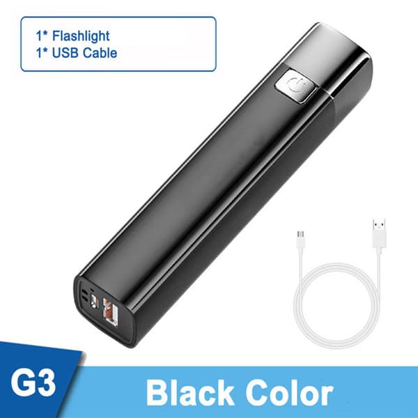 Flashlight LED-lommelygte (BK)
