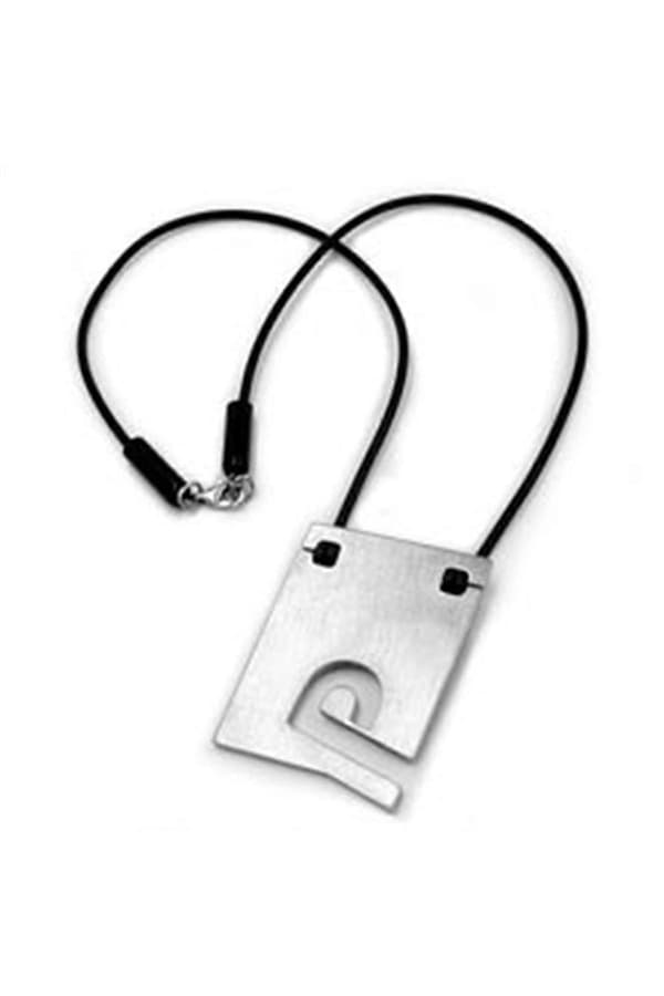 Halsband Initiale P Rostfritt Stål 42cm - Gl07855p