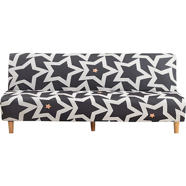 Sofaovertræk uden armlæn til foldbar sovesofa uden armlæn, 190-210 cm