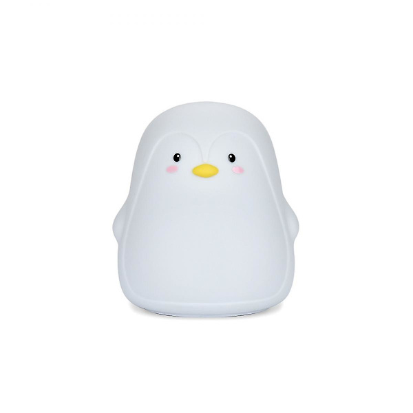Sød pingvin natlys - lampe pingvin lampe silikone nat