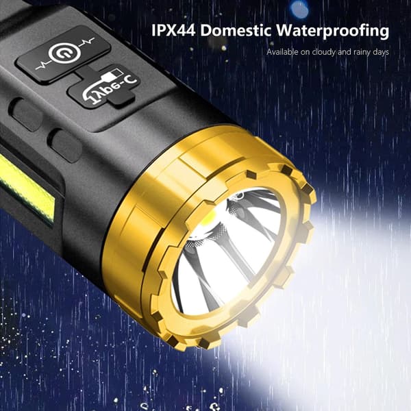 Taskulamppu LED-taskulamppu Taskulamppu USB-ladattava（G）