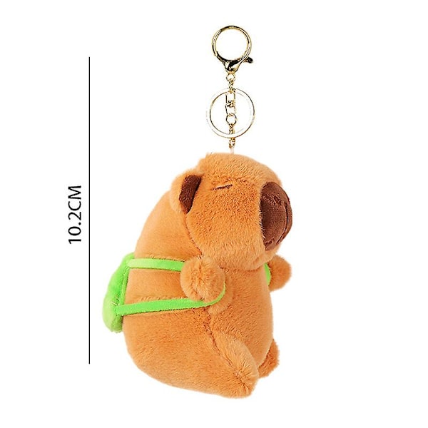 Ny plysch Capybara leksak Kawaii plysch fyllda djur present barnleksaker (onesize)