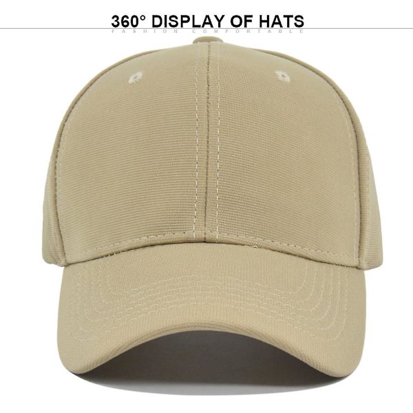 Ensfarvet Baseball Cap Europæisk Og Amerikansk Baseball Cap Udendørs Sports Cap Buet Skygge Hat Solskærm Peaked Cap Light Board Cap