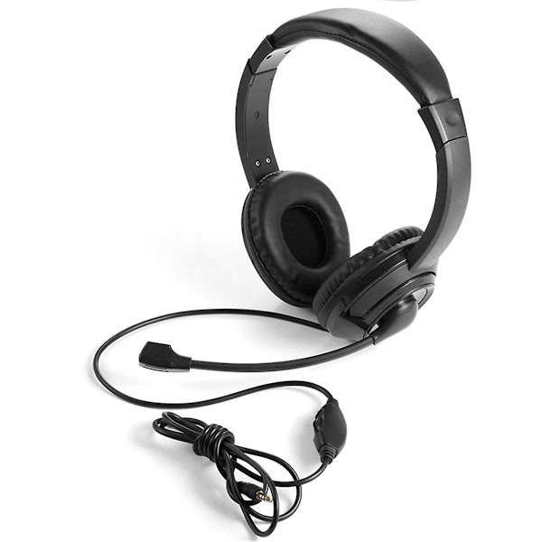 USB-interface computer headset til online undervisning, støjreducerende headset til forretningsbrug, bærbar headset（Som vist）