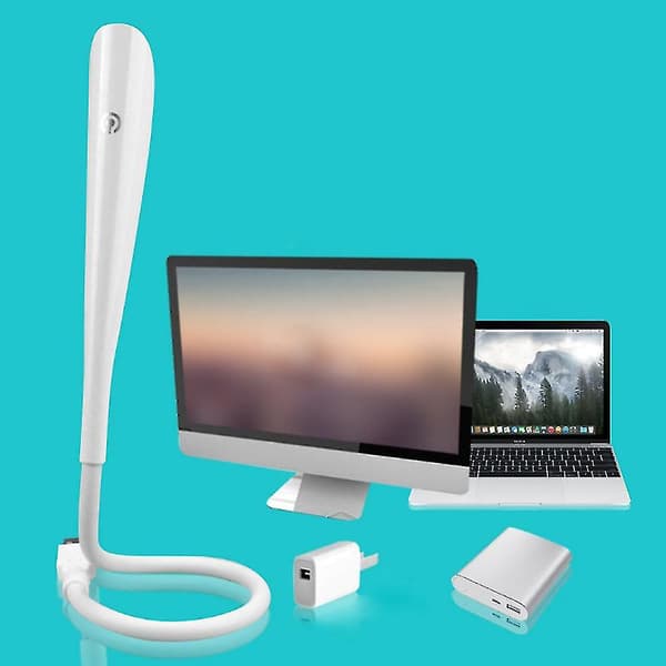 Touch Dimbar Flexibel USB LED Ögonvård Läslampa Justerbar LED Solid Clip Skrivbordslampa För Laptop Sovrum Studie Belysning