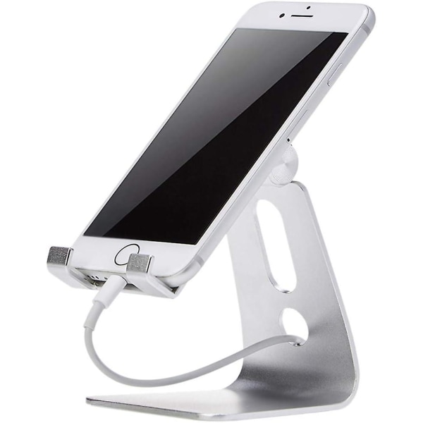Justerbar Telefonhållare för Iphone och Android - Silver
