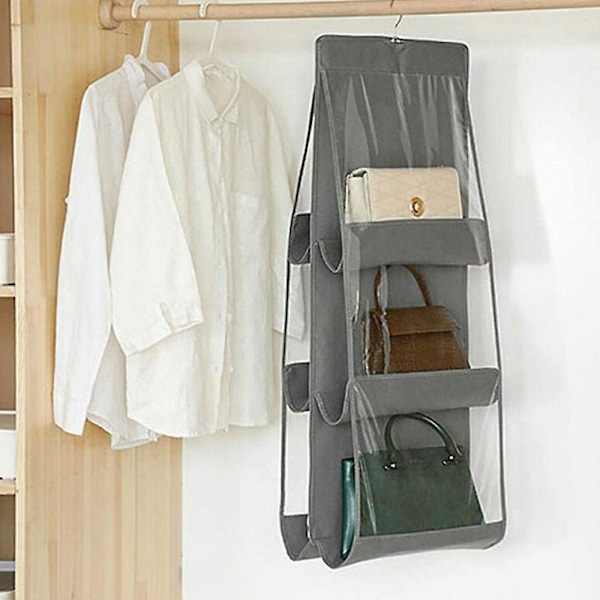 fleece tasker | Sæt med 2 ikke-vævede tasker G3128A - Grå