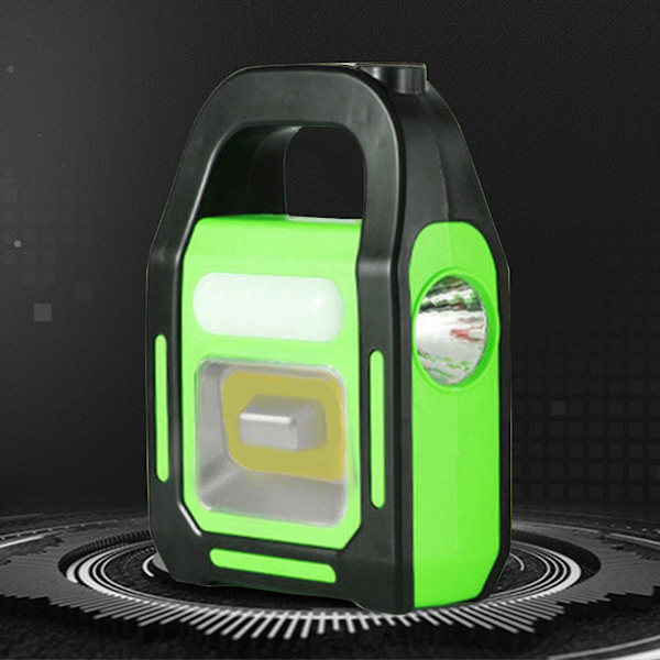 Bärbar lampa - Solenergi och USB-driven