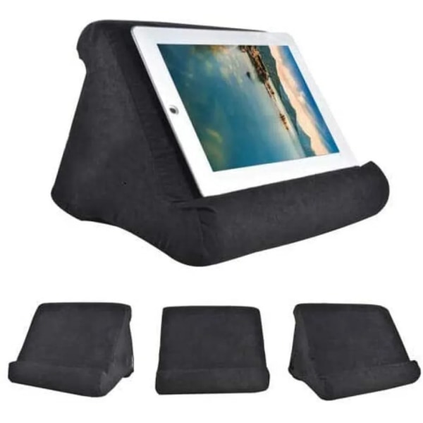 Tablettkuddhållare iPad Telefonkudde Knölställ Tabletthållare Kuddställ Säng Skrivbord Bilsoffa Knölsoffa Mjuk kudde i flera vinklar