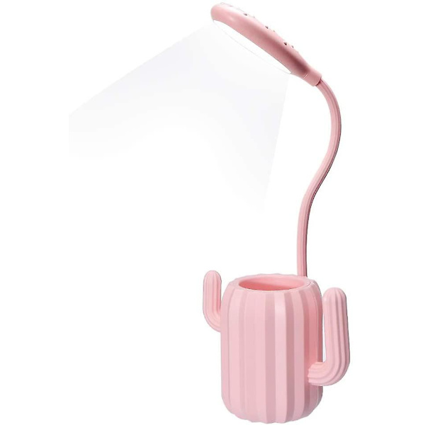 Bordslampa LED-bordslampa Flexibel dimbar USB-laddningsbar läslampa för studier Ögonskydd Barn