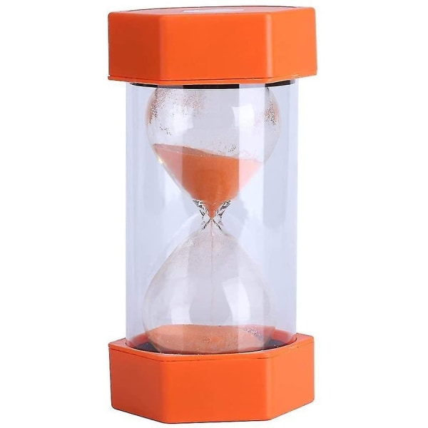 Timglas Timer 3/10/20/30 / 60 minuter Timer Clock Management Dekoration Kök Present Hemmakontor (20 minuter Orange)