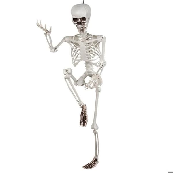 Hengende skjelett - BOLAND - 90cm - Artikulerbart - Halloween-dekorasjon - Unisex