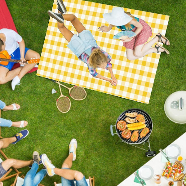 Picknickfilt - Sandfri Vattentät Utomhus Campingfilt