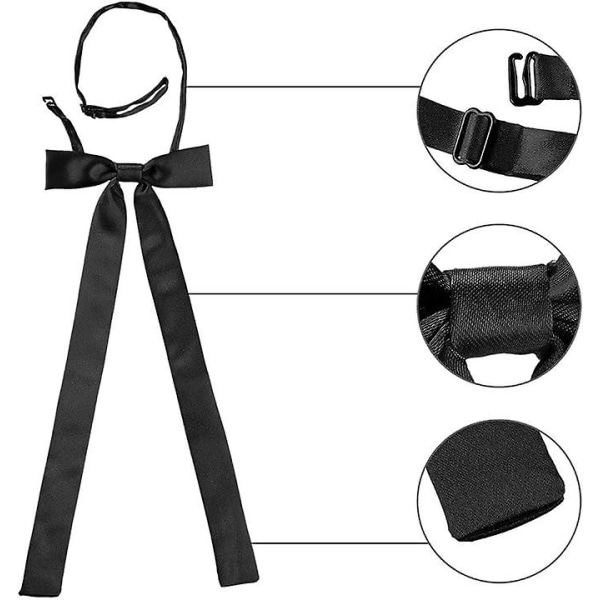 Pre-tie slipsar för män och kvinnor