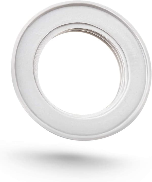 Reducer Ring til Lampeskærm - 5 stk. E27 Konverterringe til Lampholder (hvid)