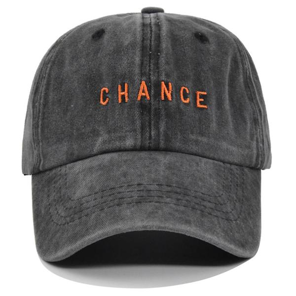 Tre-dimensionelt broderet baseball cap vasket til at gøre gammel cap chance broderet cap solskygge