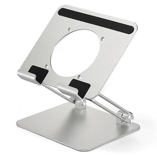 D56-3 Foldbar brakett i aluminiumlegering for iPad, skrivebordsstativ for nettbrett opptil 12,9 tommer