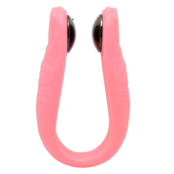 LI4 Akupressurpunktklemme - 2 stk. Rosa liten tigermunnklemme for massasje og stressavlastning - Holdbar plast, enkel å bruke