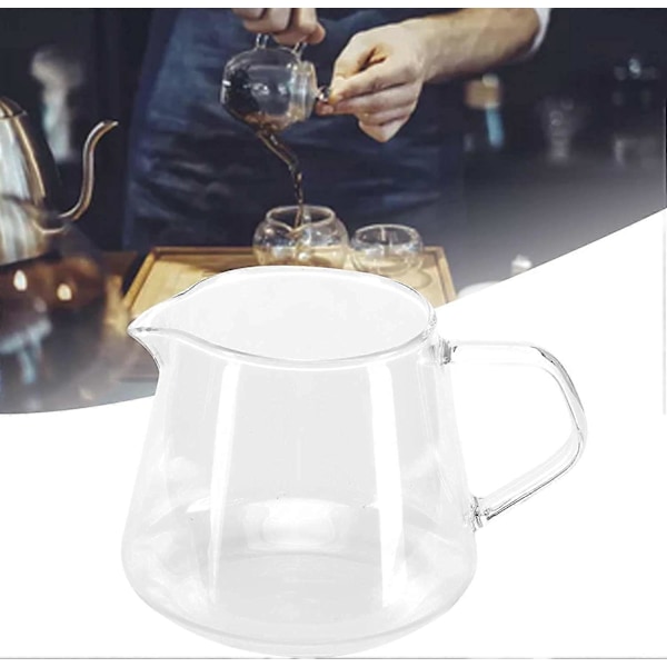 Glasmugg, Dryckesverktyg Bekvämt Transparent Hållbart för Kontor för Mjölk eller Varmvatten för Kaffe eller Te för Hemmet (#1)