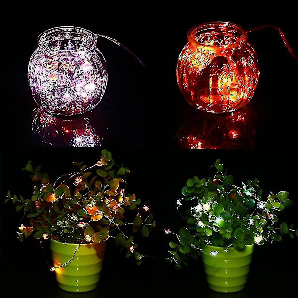 Batteriboks Strøm 5m 50led Hjerte Lyslenke Fest Festival Jul Lampe